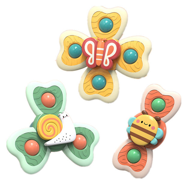 Educational Insect Suction Cups Spinning Toys