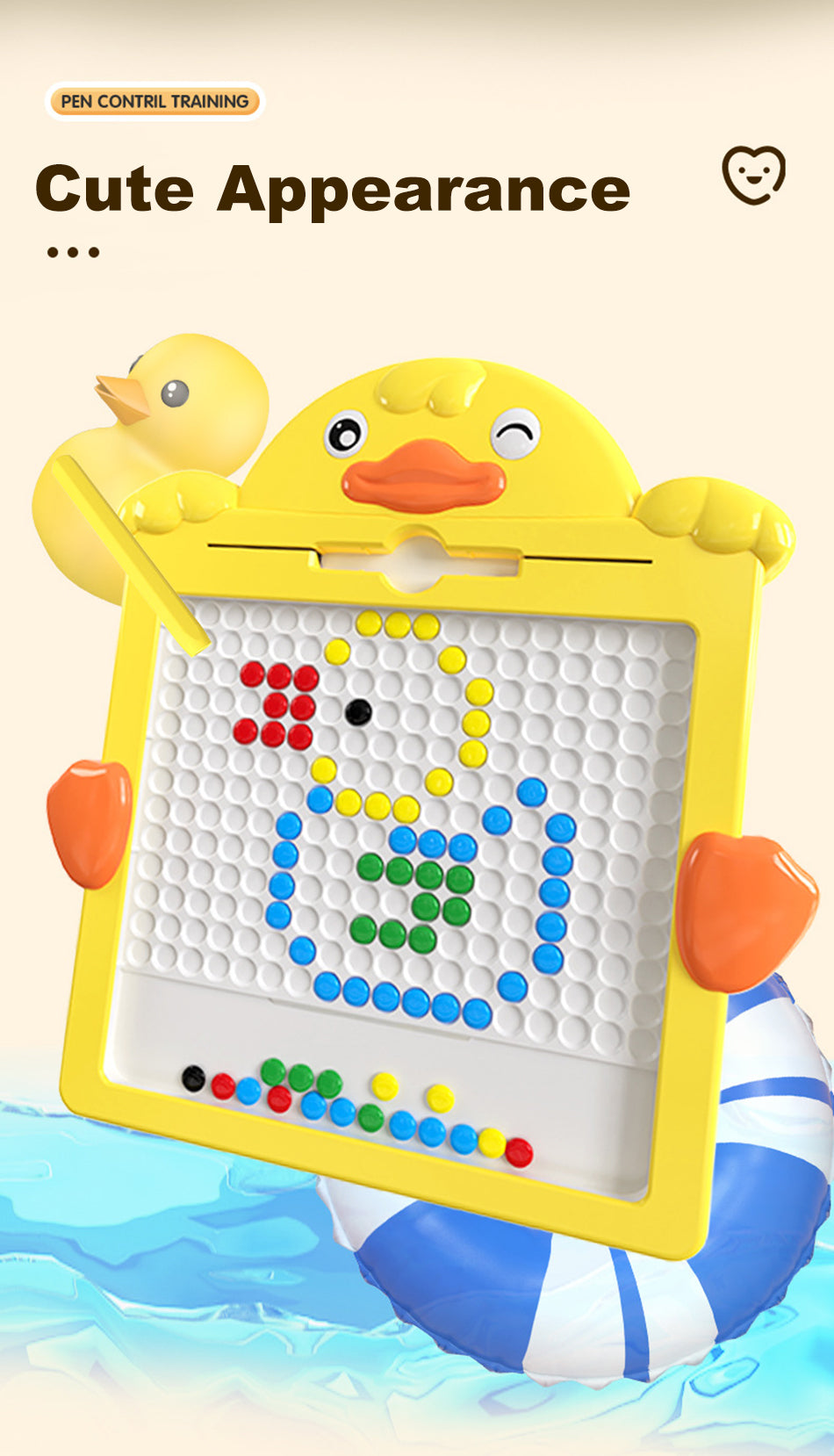 Kids Magnetic Doodle Board