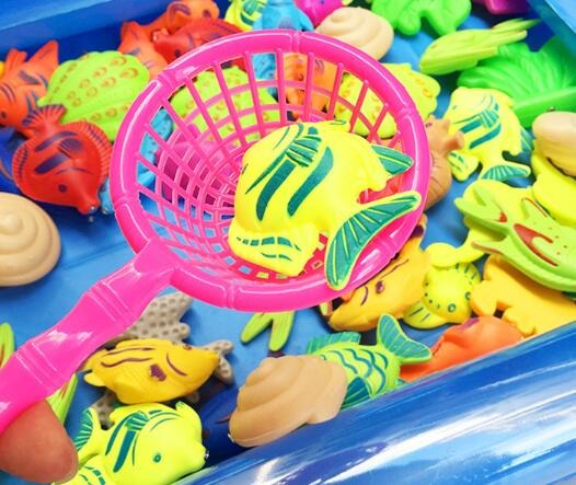 Catch And Count Fishing Magnet Pole Game And Toy